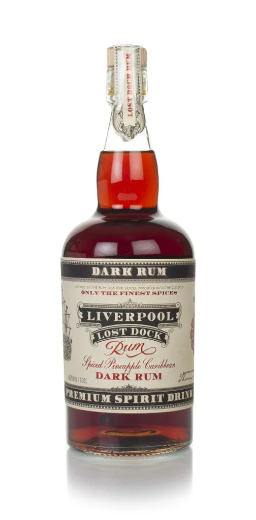 Liverpool Lost Dock Dark Rum 70cl